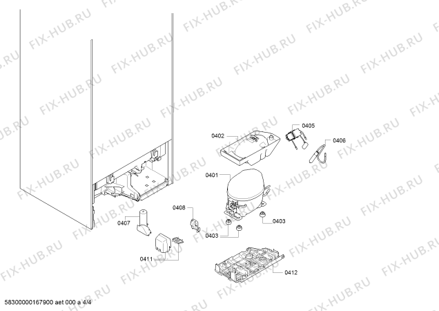 Схема №1 KI6863F30G с изображением Поднос для холодильника Bosch 00743407