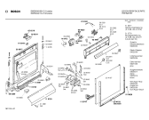 Схема №1 SMS5042 с изображением Панель для посудомойки Bosch 00284430
