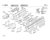 Схема №1 HES662G27 с изображением Панель для духового шкафа Bosch 00118856