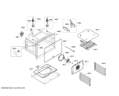 Схема №1 MED302ES с изображением Модуль управления для духового шкафа Bosch 00650427