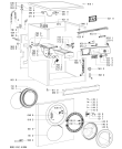 Схема №1 WAK 6000 с изображением Обшивка для стиралки Whirlpool 481245311058