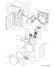 Схема №1 AZB 9671 с изображением Модуль (плата) для стиралки Whirlpool 481010554714