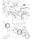 Схема №1 AWO/D 6080/ с изображением Обшивка для стиралки Whirlpool 480111100599