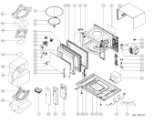 Схема №1 MWP251SX с изображением Запчасть для микроволновки Whirlpool 482000100008