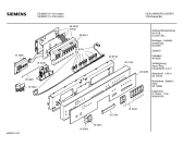 Схема №1 SL54430 с изображением Передняя панель для электропосудомоечной машины Siemens 00353154