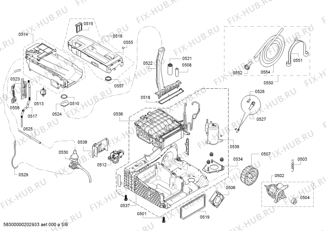 Схема №1 WTG87228EE SelfCleaning Condenser с изображением Панель управления для сушильной машины Bosch 11021087