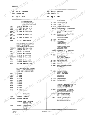 Схема №1 FC5642 с изображением Сетевой трансформатор для телевизора Siemens 00743267