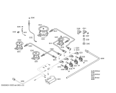 Схема №1 PHW207DEU Bosch с изображением Решетка для духового шкафа Bosch 00448294