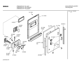 Схема №1 SRI4666EU SILENCE COMFORT с изображением Вкладыш в панель для посудомоечной машины Bosch 00357965