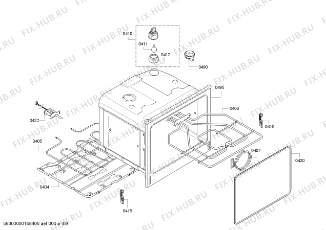 Схема №1 U15E52S3GB с изображением Кронштейн для духового шкафа Bosch 00627192