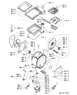 Схема №1 WATE 9378 с изображением Обшивка для стиральной машины Whirlpool 481245211551