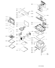 Схема №1 ESN 3483/SW с изображением Дверка для электропечи Whirlpool 481945058164