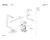 Схема №1 WB1610 с изображением Крышка для гладильного станка Siemens 00107292