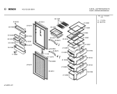 Схема №1 KGU3220GB с изображением Вставка для яиц для холодильника Bosch 00359186