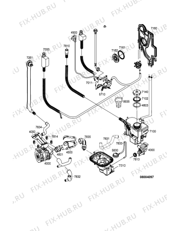 Схема №1 GCIK 6421/1 IN с изображением Холдер для электропосудомоечной машины Whirlpool 481290508795