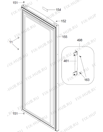 Взрыв-схема холодильника Gorenje FN86253X (382190, ZOS27664) - Схема узла 03