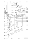Схема №1 ADG 3440 IX с изображением Обшивка для посудомоечной машины Whirlpool 481245370695