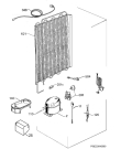 Схема №1 SKS81000F0 с изображением Электрокомпрессор для холодильной камеры Aeg 140007564341