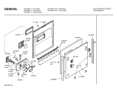 Схема №1 SE34462 с изображением Вкладыш в панель для посудомойки Siemens 00357611