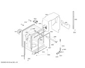 Схема №1 SHX45M06UC с изображением Панель управления для посудомойки Bosch 00665300