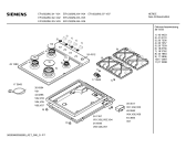 Схема №1 ER12322NL Siemens с изображением Столешница для плиты (духовки) Siemens 00431380