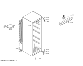 Схема №1 GSD34N40 с изображением Дверь для холодильной камеры Bosch 00245649