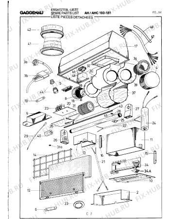 Схема №1 AH193181CH с изображением Цоколь лампы для вытяжки Bosch 00324227