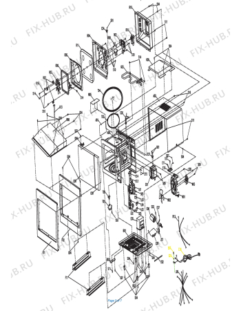 Схема №1 DE60COMBI с изображением Обшивка для плиты (духовки) DELONGHI DAU1190071