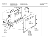 Схема №1 SE33606 Extraklasse с изображением Вкладыш в панель для посудомойки Siemens 00351727