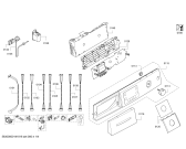 Схема №1 WAS247B2IT Bosch Logixx8 Noir VarioPerfect; EcoSilence Drive;AquaVigil с изображением Панель управления для стиральной машины Bosch 00676756