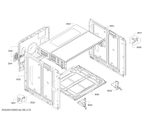 Схема №1 HE23AB520C с изображением Кабель для электропечи Siemens 00614952