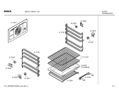 Схема №1 HBN131260B с изображением Крюк для плиты (духовки) Bosch 00438007