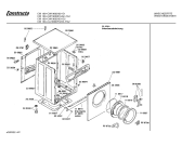 Схема №1 CW19000SI CW1900 с изображением Панель для стиралки Bosch 00119255