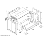 Схема №1 HB760580 с изображением Фронтальное стекло для плиты (духовки) Siemens 00477991