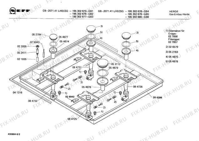 Схема №1 195302675 GB-2071.41LHECSG с изображением Панель для электропечи Bosch 00116074