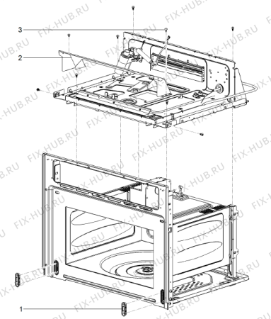 Схема №1 BOC5322AX (349633, BT32CF2) с изображением Другое для микроволновой печи Gorenje 305982