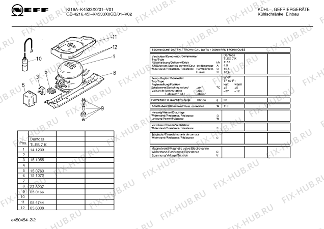 Схема №1 K3533X0 с изображением Ручка для холодильной камеры Bosch 00151346