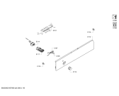 Схема №1 JB11AC50 с изображением Панель управления для электропечи Bosch 00749456