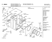 Схема №1 WFM2030FG WFM2030 с изображением Панель для стиральной машины Bosch 00285429
