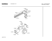 Схема №1 SK210040 с изображением Ручка двери для холодильника Bosch 00483714