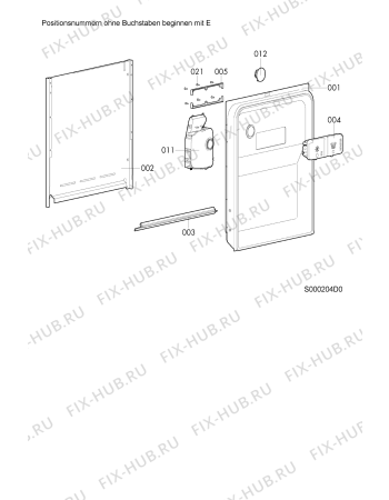 Схема №1 GS 6719/1 IN с изображением Петля двери для посудомоечной машины Whirlpool 481245819059