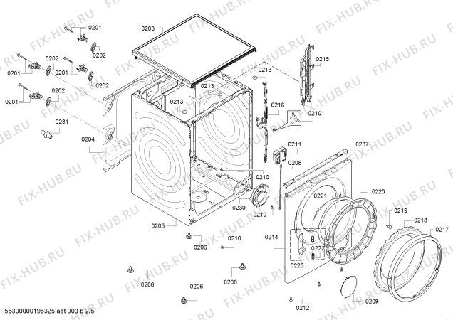 Схема №1 WAT28780IR с изображением Модуль управления, запрограммированный для стиральной машины Bosch 12014937