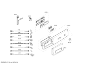 Схема №1 WAA20160TR с изображением Панель управления для стиралки Bosch 00660803