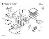 Схема №1 7601W с изображением Панель управления для плиты (духовки) Bosch 00351163