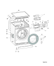 Схема №1 RPD10657JXUK (F089242) с изображением Пластина для стиральной машины Indesit C00378390