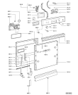 Схема №1 ADG 690/1 NB с изображением Панель для посудомоечной машины Whirlpool 480140102841