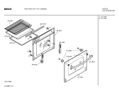 Схема №1 HEG105ACC с изображением Инструкция по установке/монтажу для плиты (духовки) Bosch 00522137