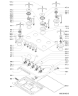 Схема №1 AKT 933 NB с изображением Трубка подачи газа для духового шкафа Whirlpool 481253049024