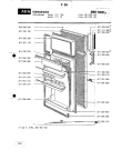 Схема №1 SANTO 225 DTA T с изображением Дверь для холодильной камеры Aeg 8996710593600