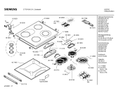 Схема №1 ET73F501 с изображением Инструкция по эксплуатации для плиты (духовки) Siemens 00589325